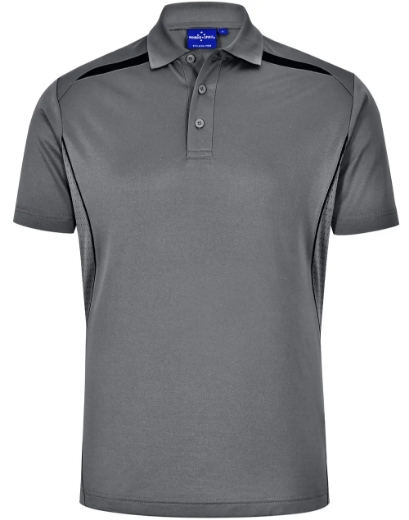 Picture of Winning Spirit, Mens Contrast SS Polo.